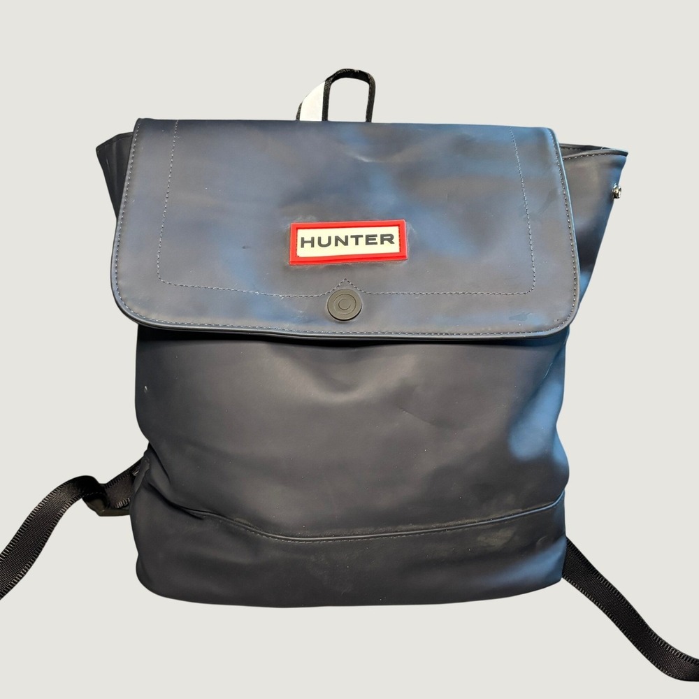 Hunter Unisex Backpack OS Navy Blue Rubberized Target 20th Anniversary Collab